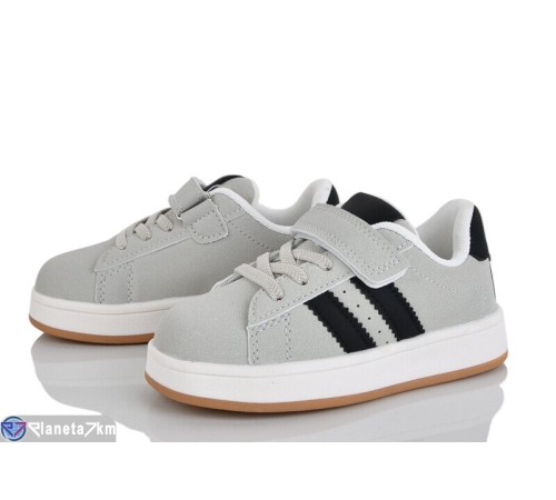 Дитячі кросівки на весну/осінь (8 пар р.26-31) сірий  "Laifakids"