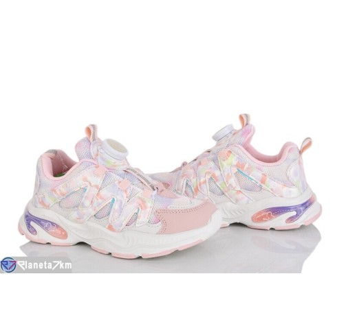 Дитячі кросівки на весну/осінь (8 пар р.32-37) рожевий  "Laifakids"