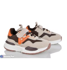 Дитячі кросівки на весну/осінь (8 пар р.32-37) коричневий  "Laifakids"