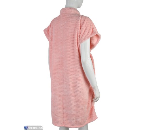 Халат жіночий на весну/осінь (2 шт. р.сетка One size) рожевий  "Kalabok"
