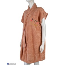 Халат жіночий на весну/осінь (2 шт. р.сетка One size) рожевий  "Kalabok"