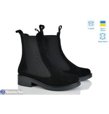 Черевики жіночі на зиму (6 пар р.36-40) чорний  "GARRA"