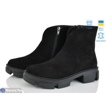 Черевики жіночі на весну/осінь (6 пар р.36-40) чорний  "GARRA"