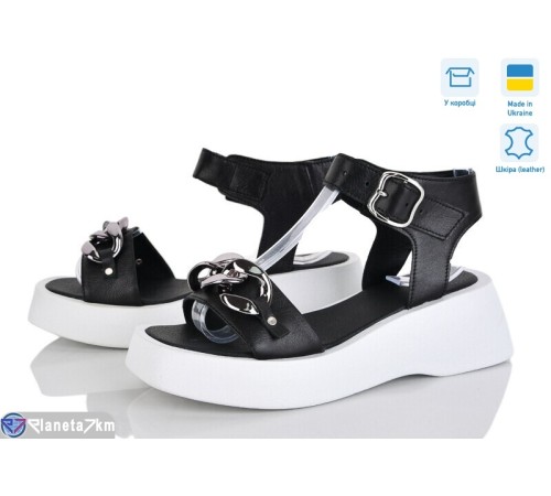 Босоніжки жіночі на літо (6 пар р.36-40) чорний  "Speranza"