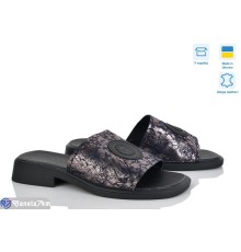 Шлепки жіночі на літо (6 пар р.36-40) бронзовий  "Speranza"