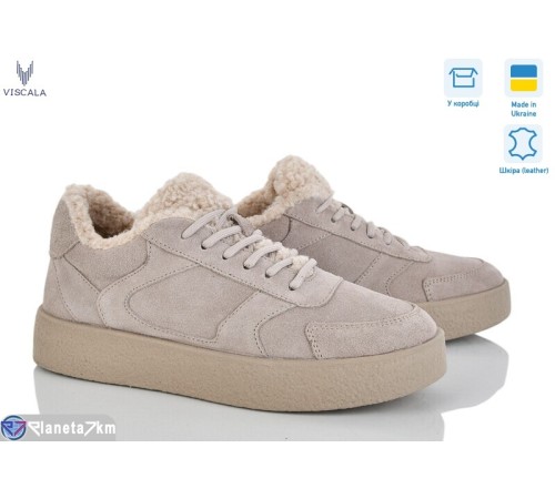 Кросівки жіночі на зиму (6 пар р.36-41) чорний  "Viscala"