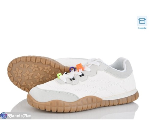 Кросівки жіночі на весну/осінь (8 пар р.36-41) білий  "CLAN"