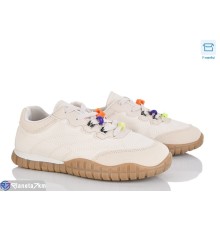 Кросівки жіночі на весну/осінь (8 пар р.36-41) бежевий  "CLAN"