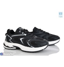 Кросівки жіночі на весну/осінь (8 пар р.36-41) чорний  "CLAN"