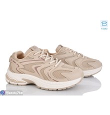 Кросівки жіночі на весну/осінь (8 пар р.36-41) коричневий  "CLAN"