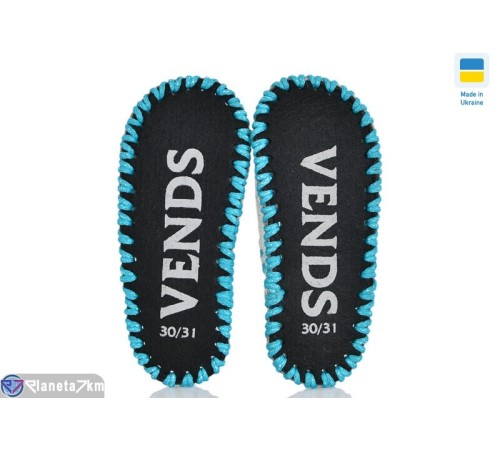 Тапки дитячі на весну/осінь (9 пар р.30-35) сірий  "Activ"