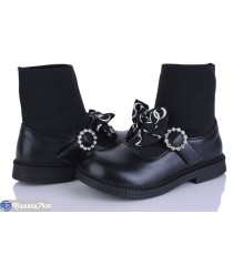 Черевики дитячі на весну/осінь (8 пар р.32-37) чорний  "Laifakids"