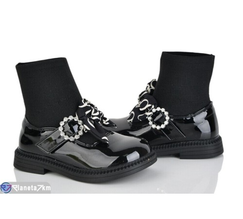 Черевики дитячі на весну/осінь (8 пар р.26-31) чорний  "Laifakids"