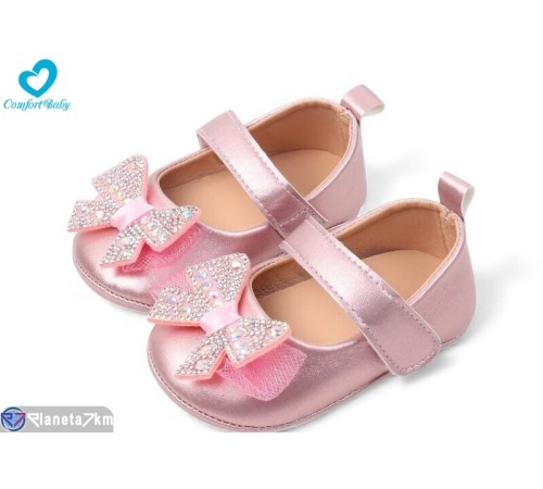 Пінетки дитячі на весну/осінь (6 пар р.11-13) рожевий  "Comfort-baby"