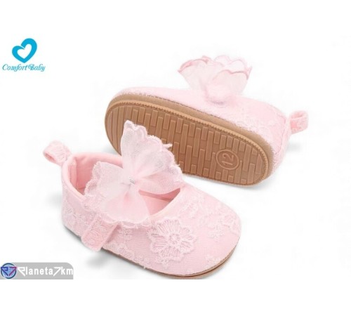 Пінетки дитячі на весну/осінь (6 пар р.11-13) рожевий  "Comfort-baby"