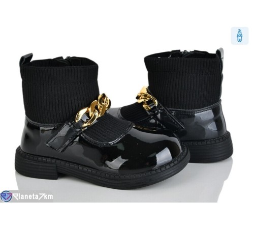 Черевики дитячі на весну/осінь (8 пар р.27-32) чорний  "Laifakids"