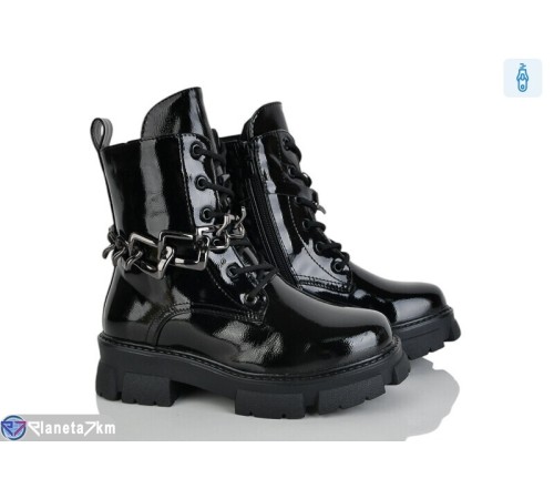 Черевики дитячі на весну/осінь (8 пар р.32-37) чорний  "Laifakids"