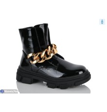 Черевики дитячі на весну/осінь (8 пар р.32-37) чорний  "Laifakids"