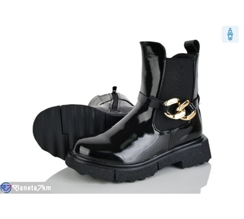 Черевики дитячі на весну/осінь (8 пар р.27-32) чорний  "Laifakids"