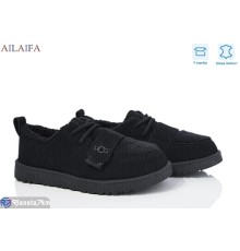 Туфлі жіночі на зиму (8 пар р.36-41) чорний  "Latifa"