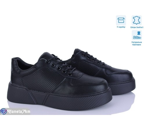 Кросівки жіночі на весну/осінь (8 пар р.36-41) чорний  "HoRIK"