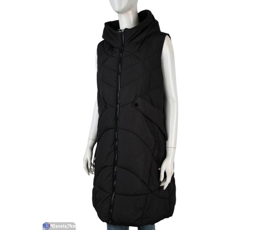 Жилетка жіноча на весну/осінь (4 шт. р.сетка M-2XL) чорний  "Kalabok"