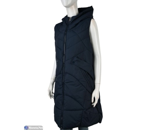 Жилетка жіноча на весну/осінь (4 шт. р.сетка M-2XL) синій  "Kalabok"