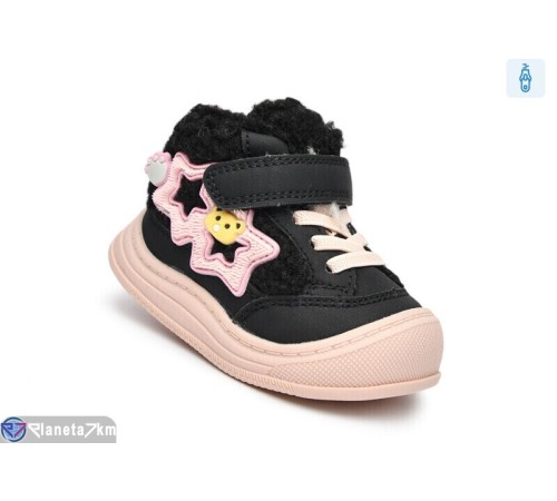 Черевики дитячі на зиму (8 пар р.19-24) чорний  "Normashoes"
