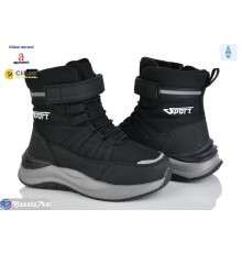 Черевики дитячі на зиму (8 пар р.32-37) чорний  "BELIES-D"