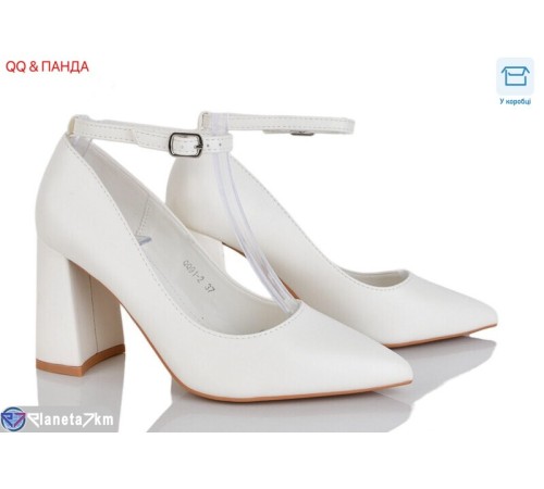 Туфлі жіночі на весну/осінь (8 пар р.36-41) білий  "QQ&Панда"