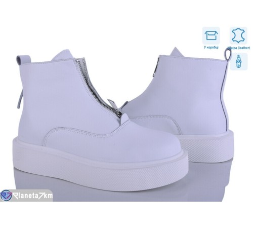 Черевики жіночі на весну/осінь (8 пар р.36-40) білий  "HoRIK"