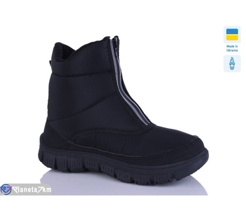 Черевики жіночі на зиму (6 пар р.36-41) чорний  "MURMUR"