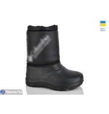 Дутики дитячі на зиму (8 пар р.28-37) чорний  "KaPira"