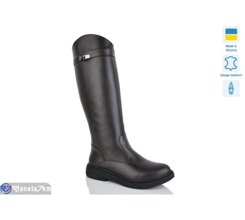 Чоботи жіночі на зиму (6 пар р.37-41) коричневий  "LIKA"