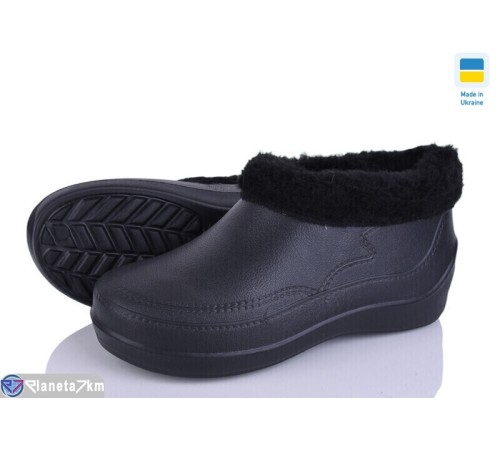 Калоші жіночі на зиму (8 пар р.37-41) чорний  "Favora"