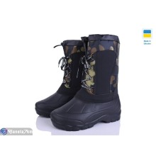 Чоловічі чоботи з піни на зиму (6 пар р.41-46) чорний  "Favora"