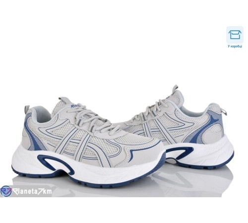 Кросівки жіночі на весну/осінь (8 пар р.36-41) сірий  "CLAN"