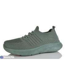 Кросівки жіночі на весну/осінь (8 пар р.37-41) зелений  "LORETA"