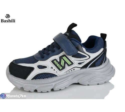 Дитячі кросівки на весну/осінь (8 пар р.32-37) синій  "Башили"