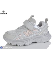 Дитячі кросівки на весну/осінь (8 пар р.32-37) сірий  "Башили"