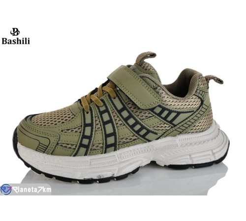 Дитячі кросівки на весну/осінь (8 пар р.32-37) зелений  "Башили"