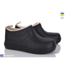 Калоші жіночі на весну/осінь (8 пар р.37-41) чорний  "LEO"