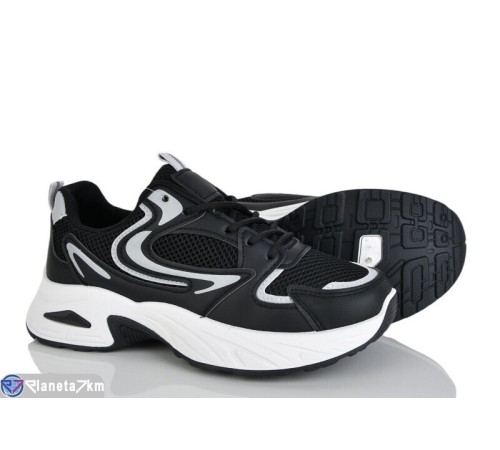 Кросівки жіночі на весну/осінь (8 пар р.36-41) чорний  "LOREDANA"