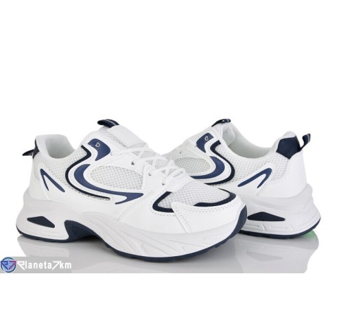 Кросівки жіночі на весну/осінь (8 пар р.36-41) білий  "LOREDANA"