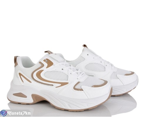 Кросівки жіночі на весну/осінь (8 пар р.36-41) білий  "LOREDANA"