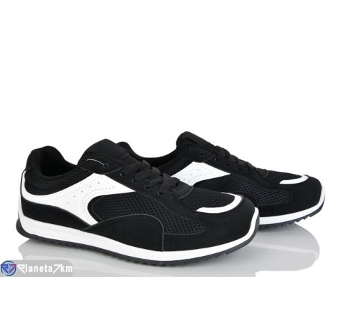 Кросівки жіночі на весну/осінь (8 пар р.36-41) чорний  "LOREDANA"