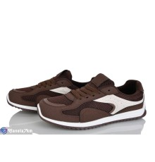 Кросівки жіночі на весну/осінь (8 пар р.36-41) коричневий  "LOREDANA"