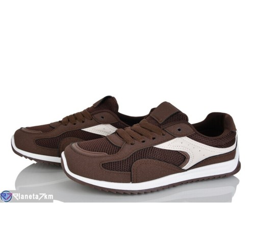 Кросівки жіночі на весну/осінь (8 пар р.36-41) коричневий  "LOREDANA"