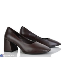 Туфлі жіночі на весну/осінь (6 пар р.36-40) коричневий  "MARADONA"