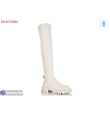 Ботфорти жіночі на зиму (6 пар р.36-40) бежевий  "QQ&Панда"